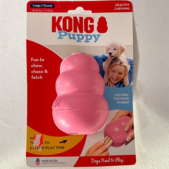 Puppy Kong: Teething Large Stuffable Dog Toy - Picture 1 of 2